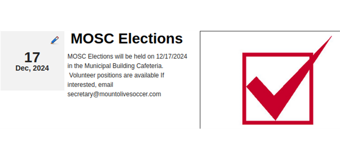 MOSC Board Elections